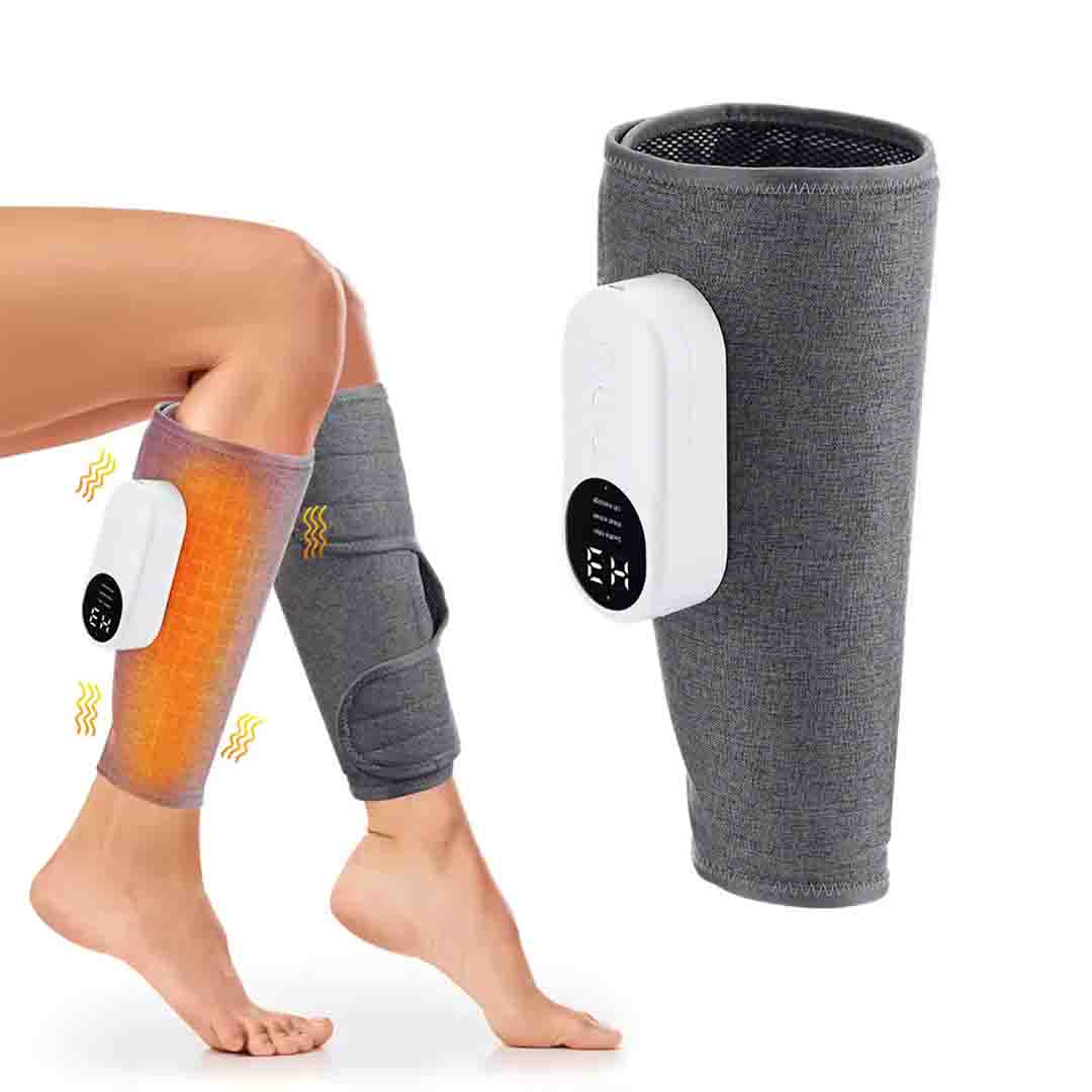 Aparat de Masaj - Incalzire si Compresie - pentru Picioare si Gambe, 3 Moduri, 1800 mAh