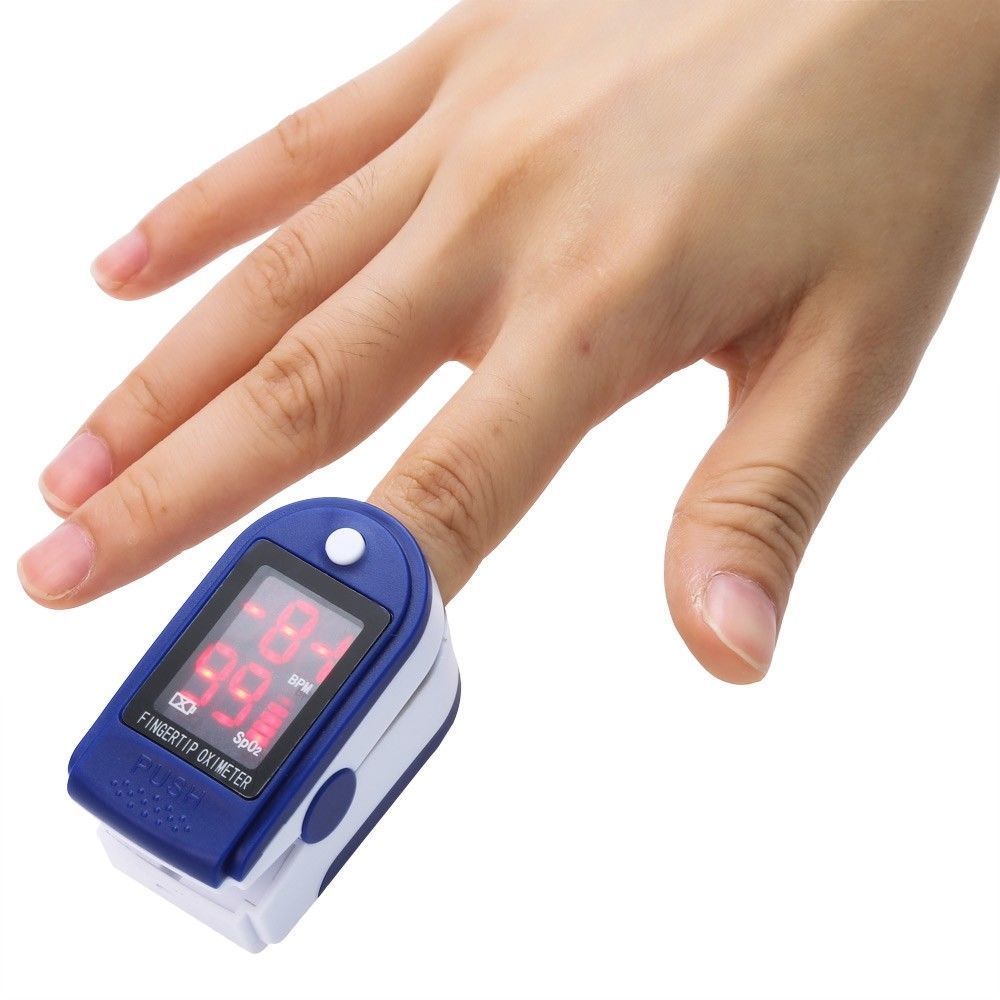 Pachet de Monitorizare a Sanatatii: Termometru Digital Infrarosu Non-Contact + Pulsoximetru Precis