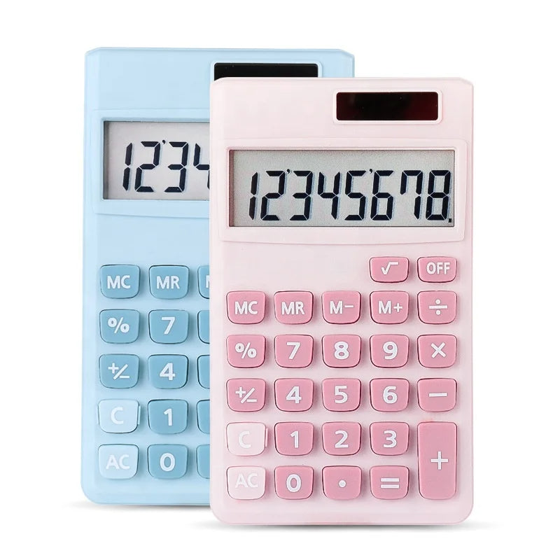 Mini Calculator de Birou, Andowl, Baterie cu incarcare Solara