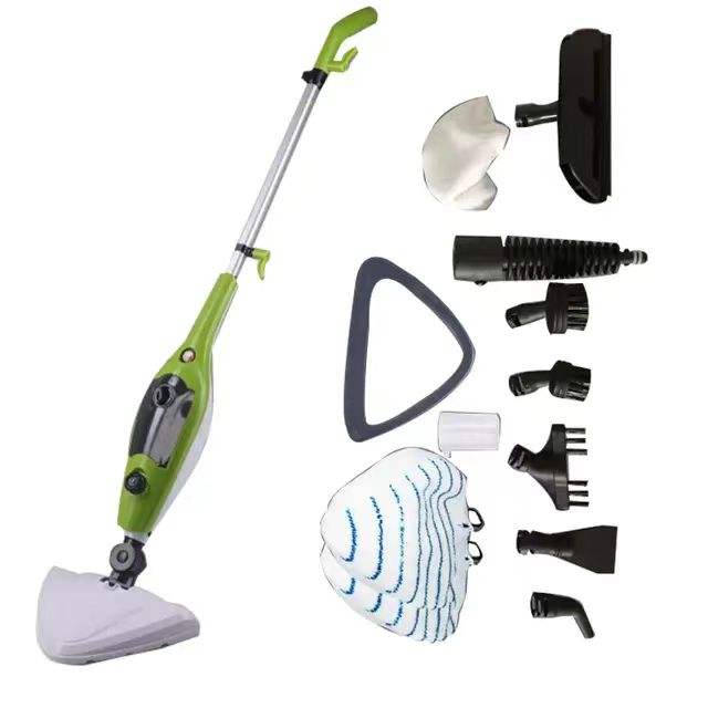 Mop cu Aburi H2O X10, Functie de Dezinfectare si Control Abur, 1300W, rezervor 400ml
