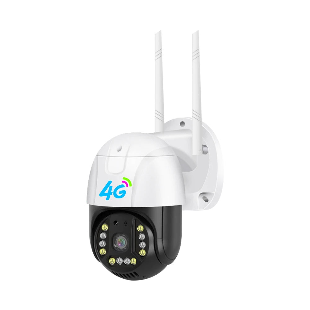 Camera 4G Smart, de Securitate V380 Pro: 3.0MP, ONVIF, Panoramica 355°, Audio Bidirectional
