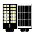 Lampa Solara Stradala Jortan 2400W - cu Panou Solar, Telecomanda si Suport - Iluminat Exterior LED