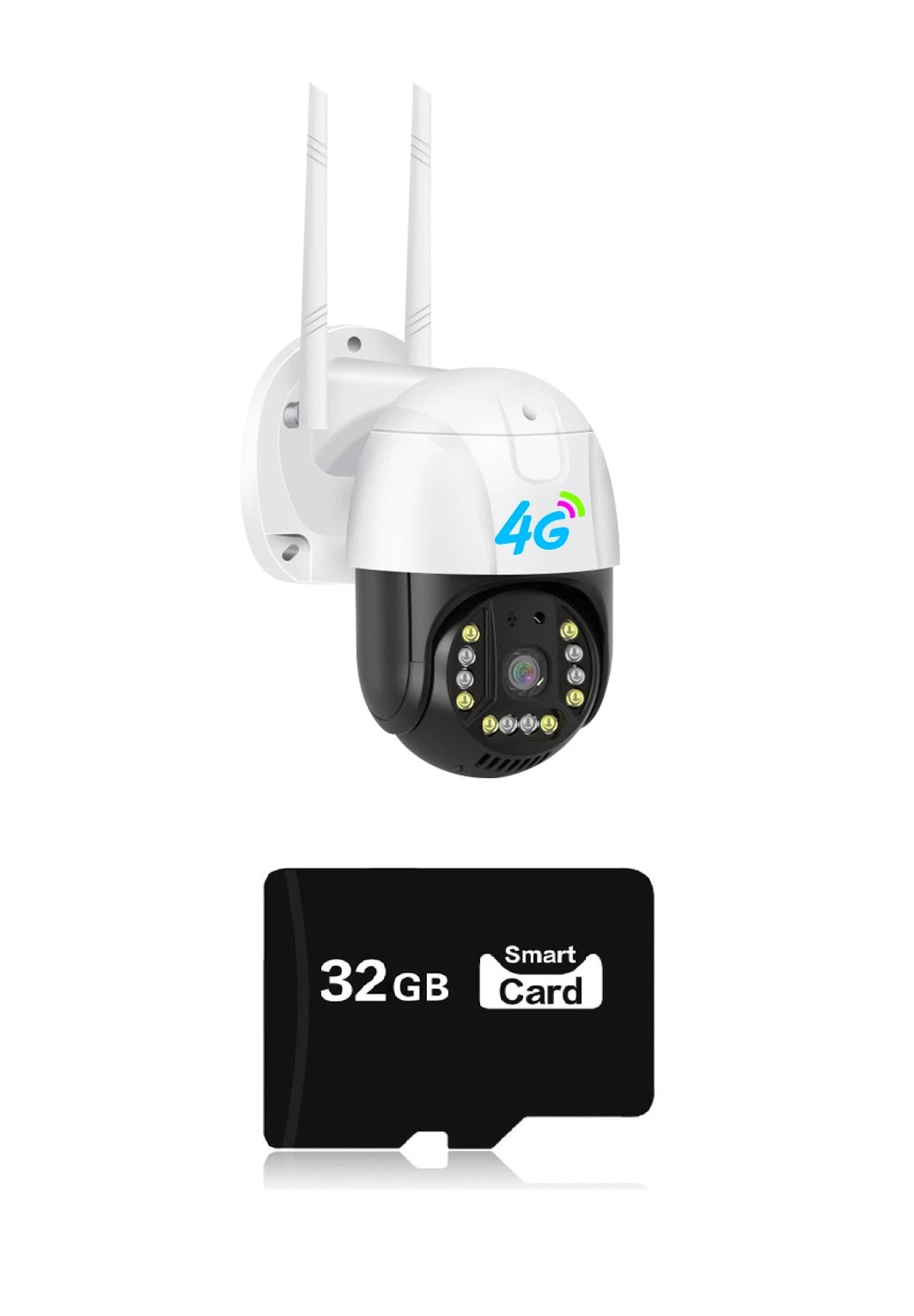 Camera Smart 4G V380 - Pro P20 - 3.0MP, Panoramare 355° + Card 32GB inclus
