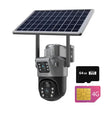 Camera Solara 4G Duala 8MP - cu Slot de Cartela SIM 4G, Viziune Nocturna, IP66 + Card 64GB