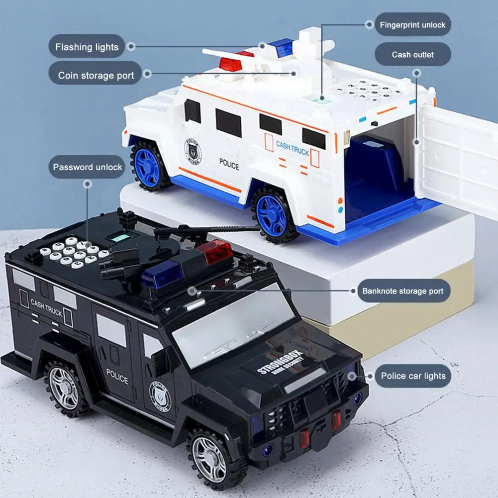 Cash Truck - Pusculita Smart pentru copii, cu Parola si Amprenta