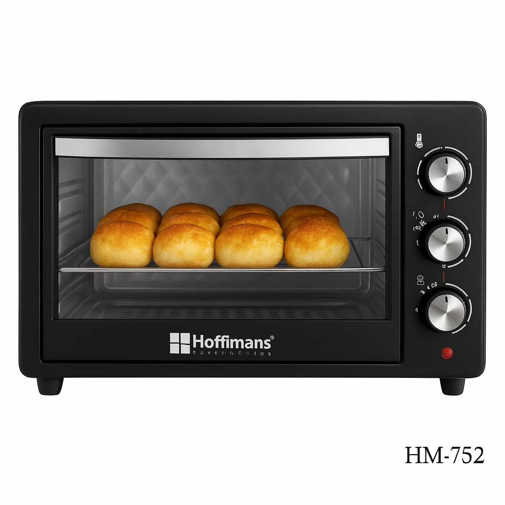 Cuptor Electric Multifunctional Hoffmans – 55L, Putere 2000W, Temperatura Reglabila