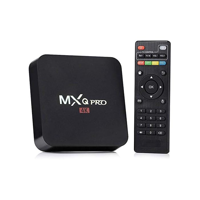 Smart TV Box - MXQ Pro 4K - cu Android performant, Transforma Televizorul într-unul Smart, Cablu HDMI inclus