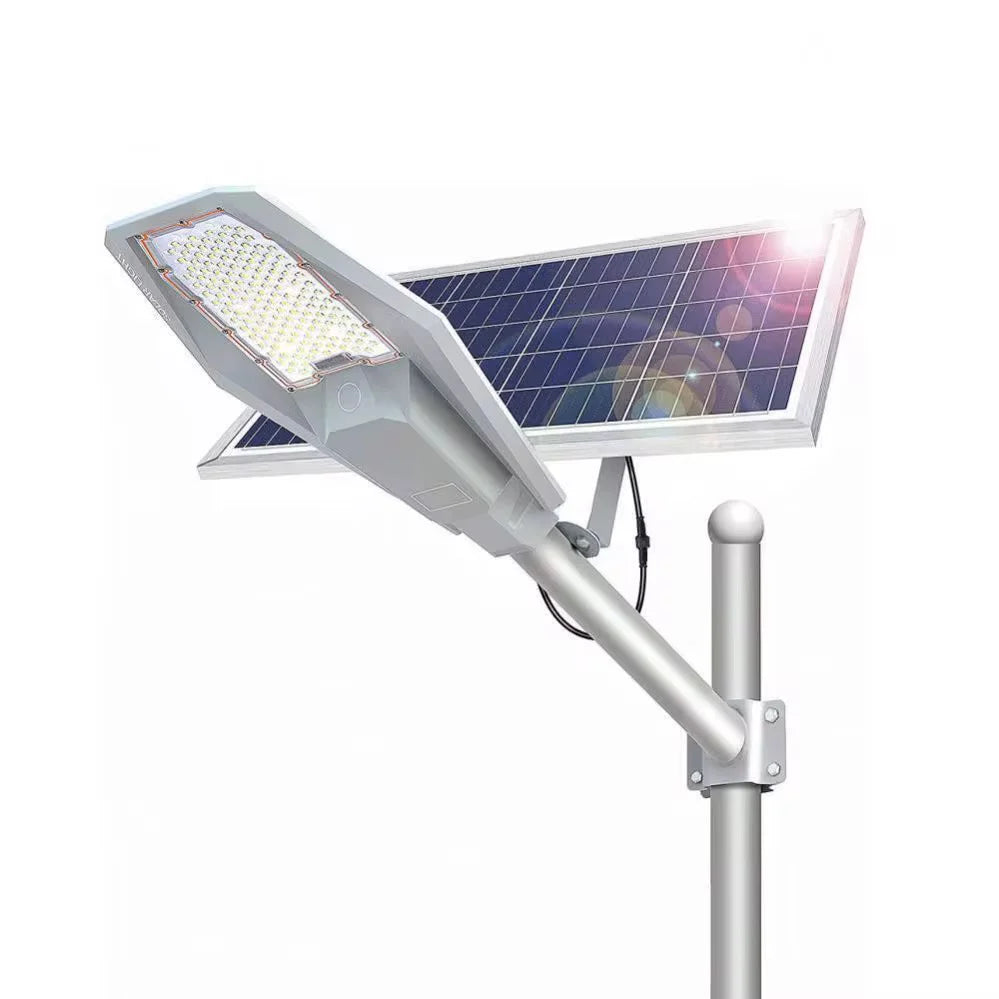 Lampa Solara Stradala Jortan 1200W, Iluminare Puternica, Corp Rezistent din Aluminiu, LED-uri de Ultima Generatie, IP67