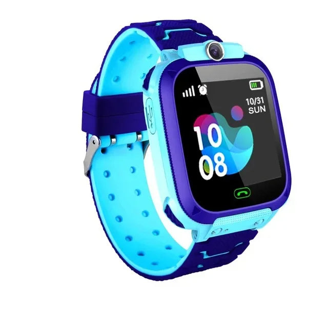 Set 2 Ceasuri Smart pentru Copii, Kid-Tracker: Localizare GPS si Comunicare Bidirectionala, Roz si Albastru
