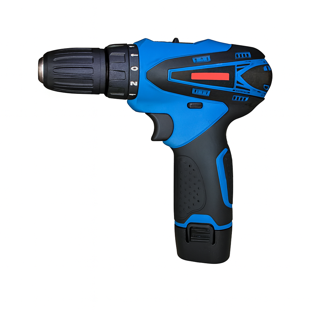 Set Profesional OKBOONS, Bormasina 48V + Flex Compact 10.000 rpm, 2 Acumulatori 48V, Valiza si Discuri