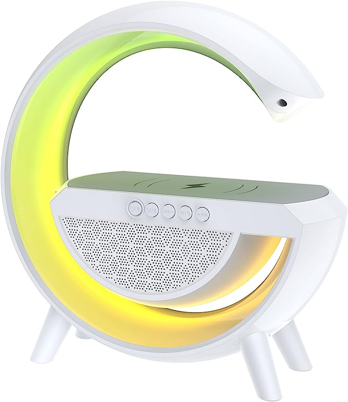 Lampa de Ambianta Wireless - Redare Audio Bluetooth, Radio FM si Iluminare RGB