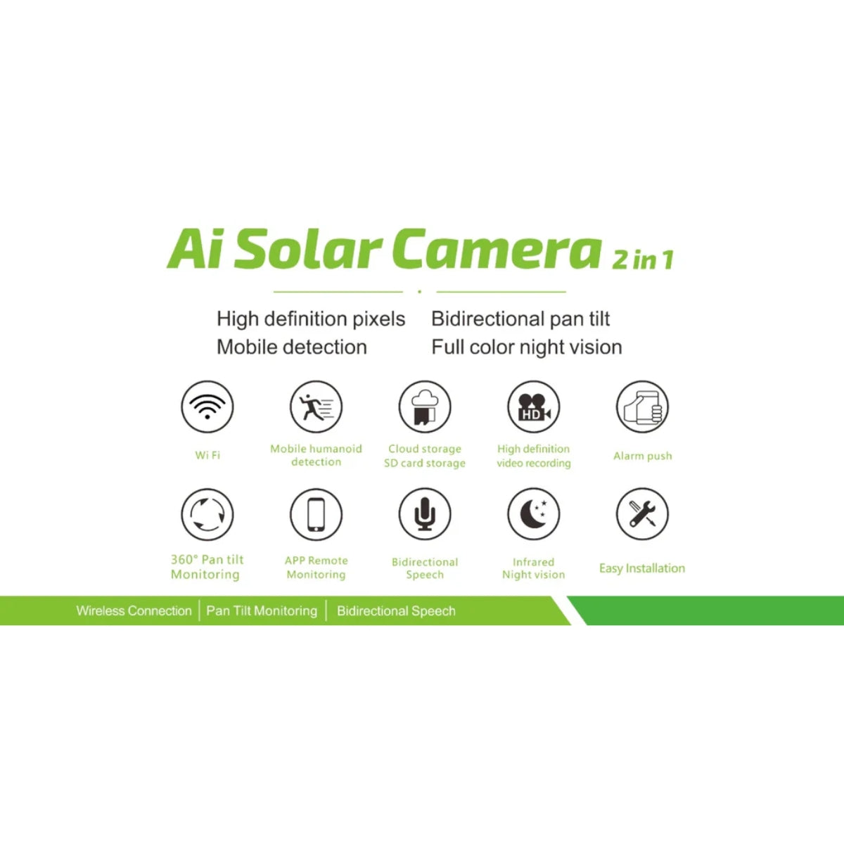 Camera Solara Dubla Smart IP - 4G, cu cartela SIM, 6MP - V380Pro, Dasgut, Card 32GB Inclus