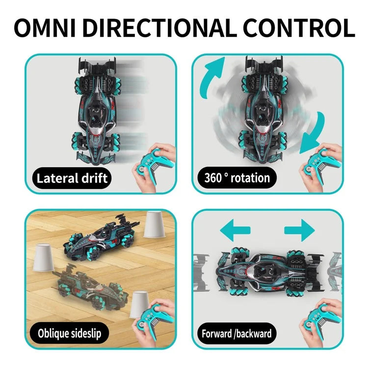 Masina RC de Curse HD3377 cu Lumini, Muzica si Functie de Aburi, Control prin Gesturi