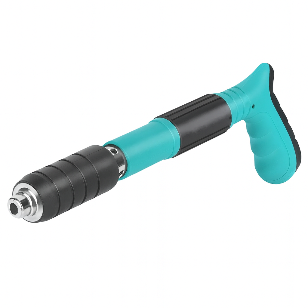 Pistol Manual Pneumatic Compact 30 cm + Set 100 Cuie 27mm — Calibru 7.3 cm, Pentru fixare Cuie, Ochelari de protectie Inclusi