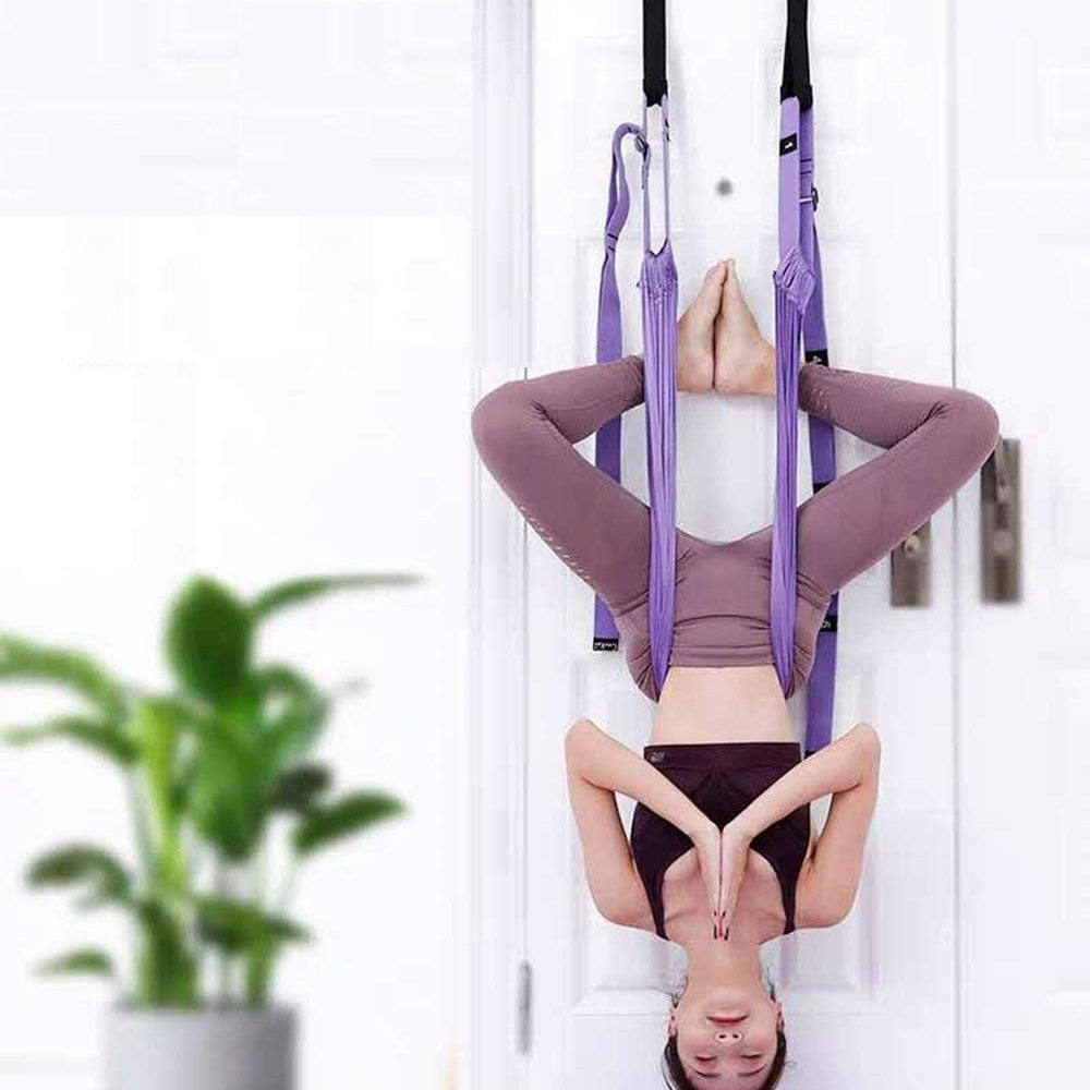 Hamac de Yoga: Adaptabil pentru Terapie, Flexibilitate si Reducere tensiune Musculara