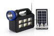 Sistem Solar Portabil Jortan T08, cu 3 Becuri LED, Radio si Powerbank 25000mAh