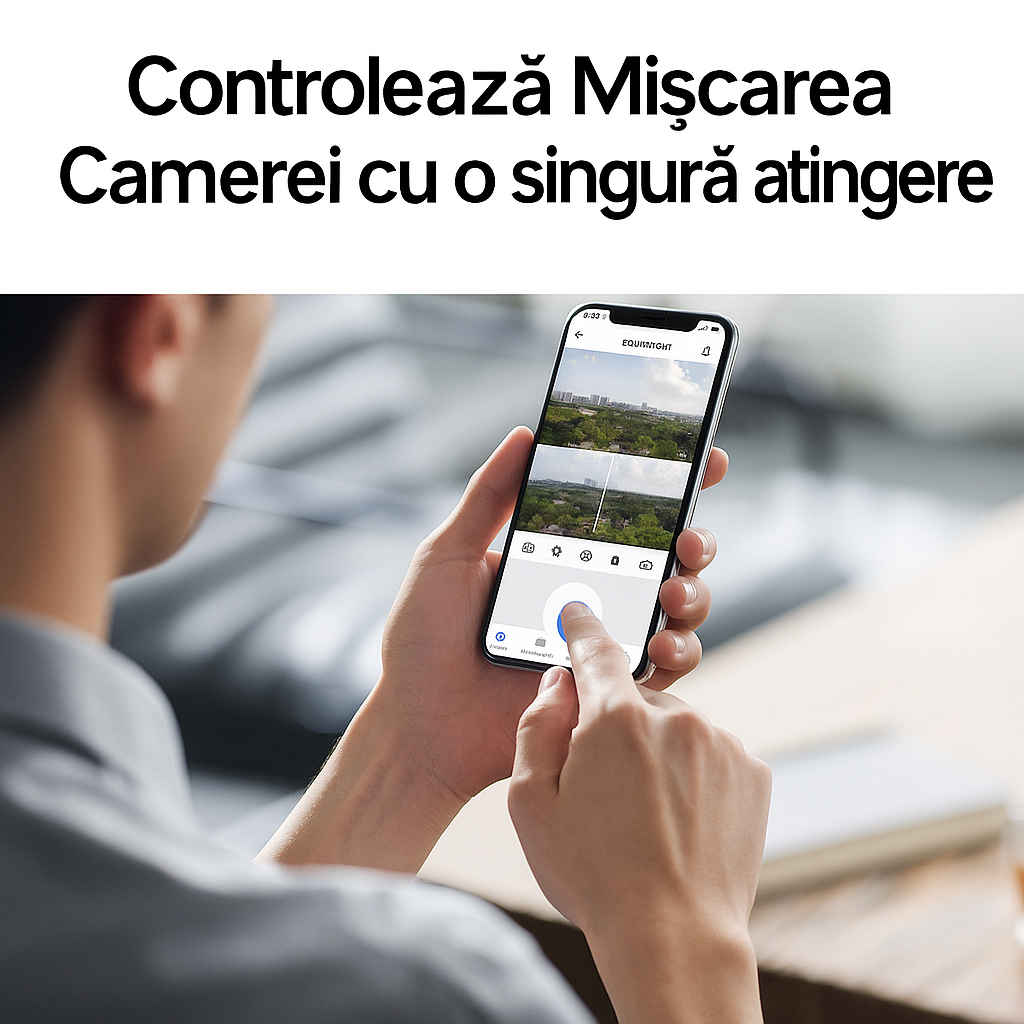 Set 2x Lampi Solare 450W - cu Camera Tripla 12MP, Slot SIM 4G + 2x Carduri microSD 32GB, V380Pro