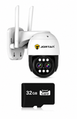 Camera IP Wireless JORTAN JT-3XM – 6MP, Rotire 355°, IP66, Card 32GB Inclus