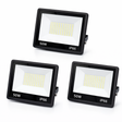 Set 3x Proiectoare LED Jortan 50W 3000LM 220V - Aluminiu Durabil, Alb Rece