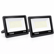 Set 2 Proiectoare LED 100W Jortan, 5000 Lumeni - Lumina Neutra Rece, Aluminiu Durabil