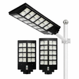 Lampa Solara Dubla Jortan 800W/1000W, 342 LED, Senzor Crepuscular, Telecomanda, Baterie 24000-30000mAh, Picior Metalic