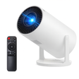 Video-Proiector Smart Portabil HY300 Pro, Android 11, WiFi6 Dual-Band, 260 ANSI Lumeni, 4K Support, Bluetooth 5.0