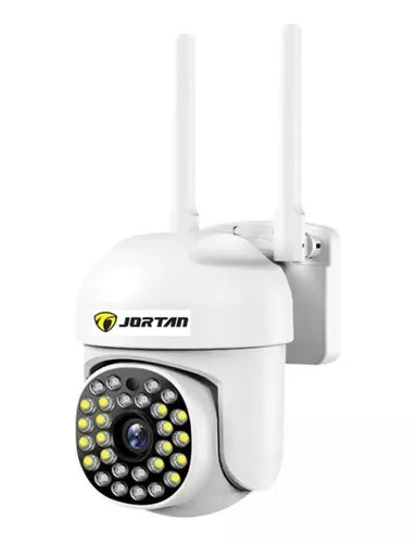 Set 4x Camera de Securitate WiFi Jortan JT-8161QJ - Viziune Nocturna 30M, 1080P, Alerta Human-ID cu LED-uri Active