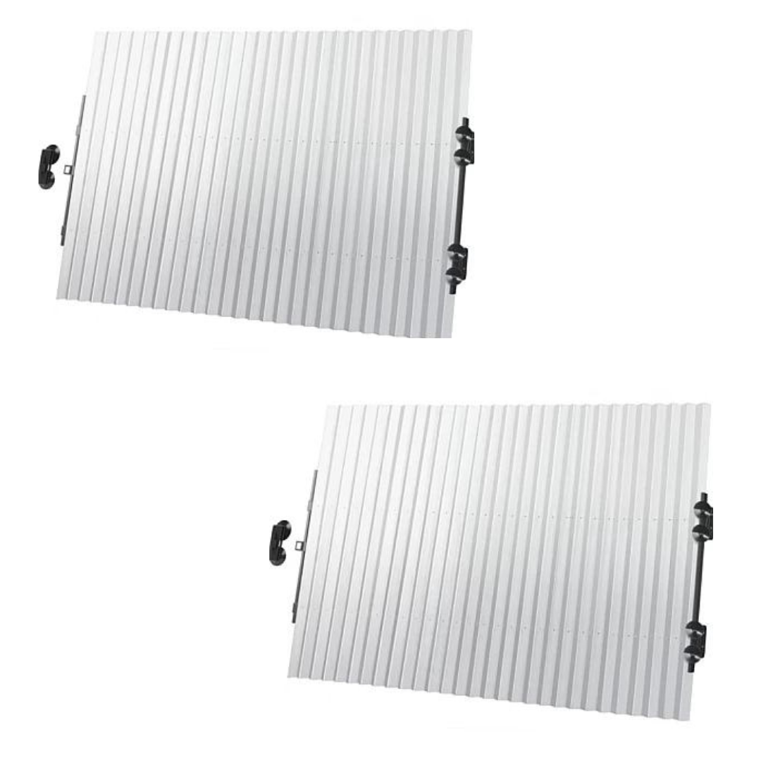 Set 2x Parasolare Retractabile Auto, cu Ventuze, Pliabile, 150 x 65 cm, Protectie UV