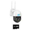Camera Smart 4G/LAN Dasgut - V380 Pro - 3.0MP, Panoramare 355° + Card 64GB inclus