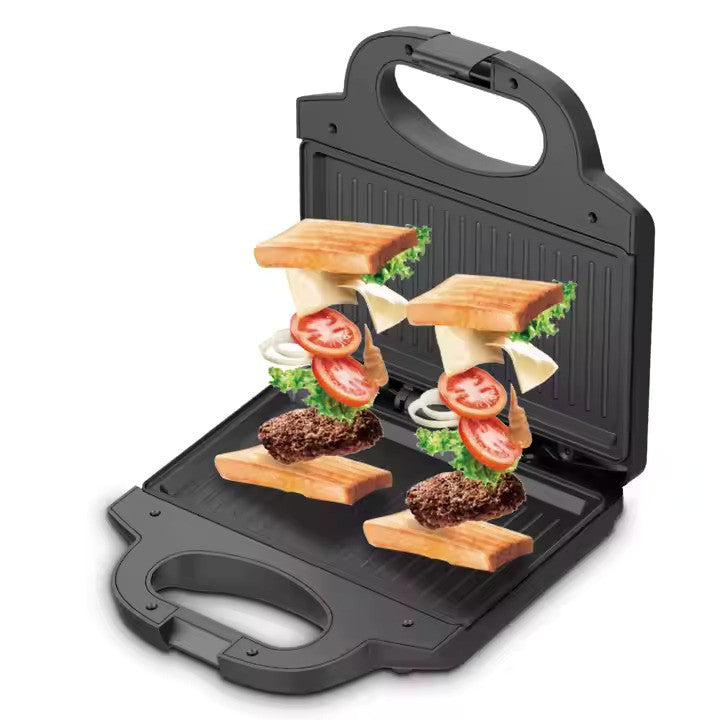 Sandwich Maker si Grill 2 în 1 RAF R547T – 850W, Placi Antiaderente, Design Compact