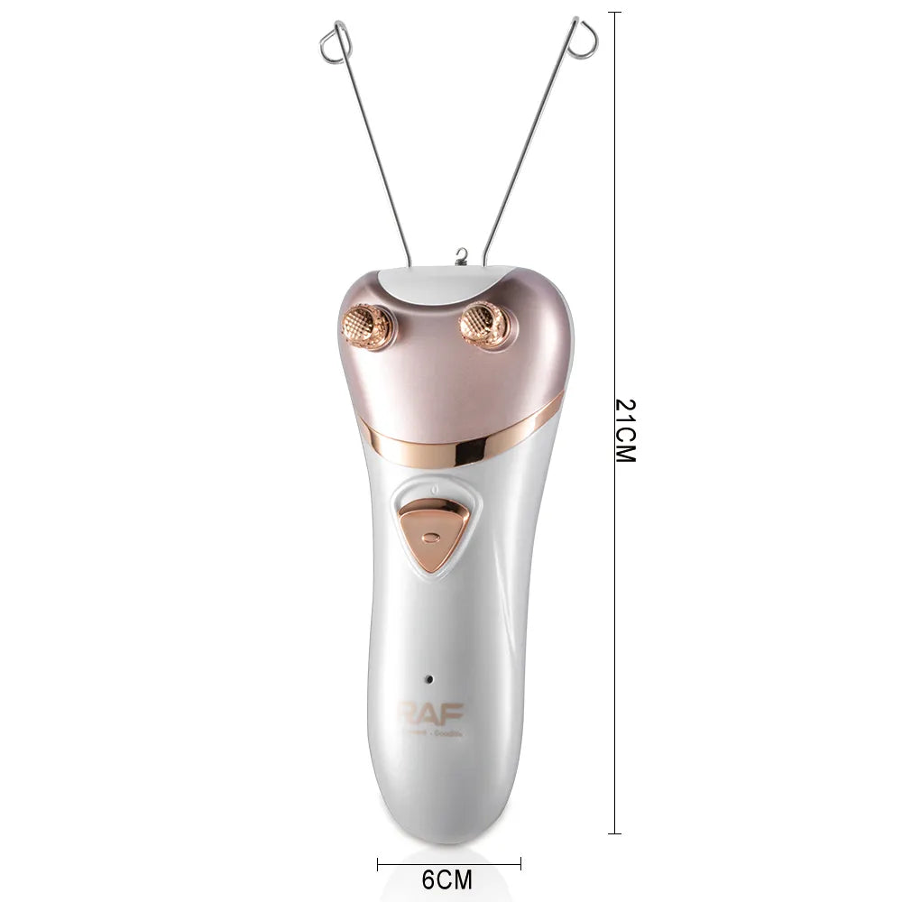 Epilator Electric cu Fir de Ata, RAF R.4029 – Epilare Faciala Naturala, Fara Chimicale