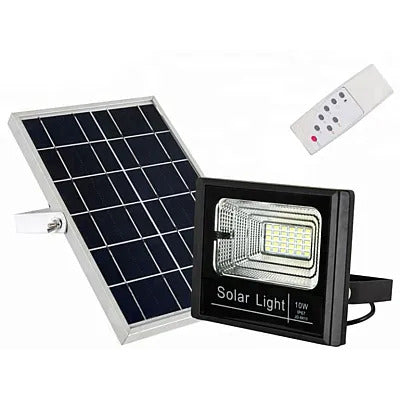 Proiector Solar Jortan, LED SMD 10W cu Panou Solar si telecomanda
