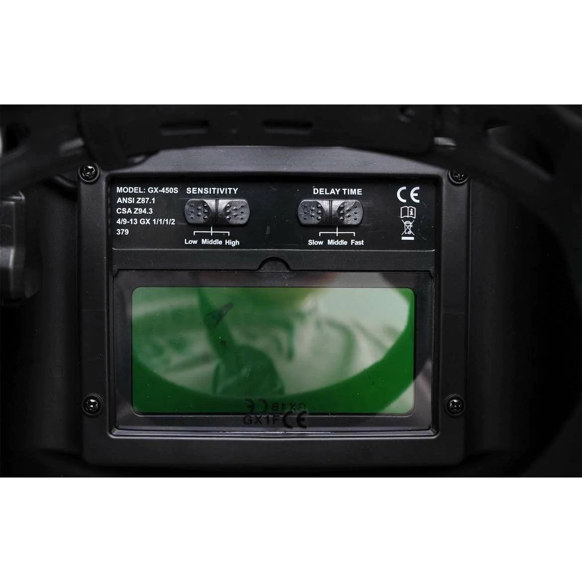 Masca de Sudura Anti-UV/IR, cu Ecran LCD Integrat + Manusi Incluse