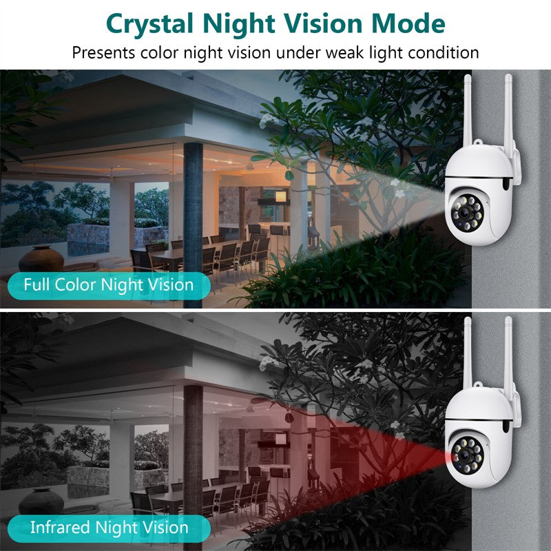 Camera IP Smart-Color de Exterior, Vedere nocturna si Senzor de miscare