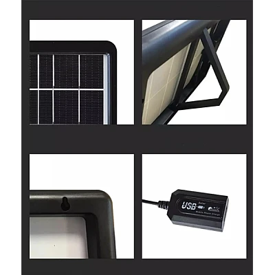Set 2x Panouri Solare Portabile 8W, Incarcare Rapida USB, CL-680, 6V