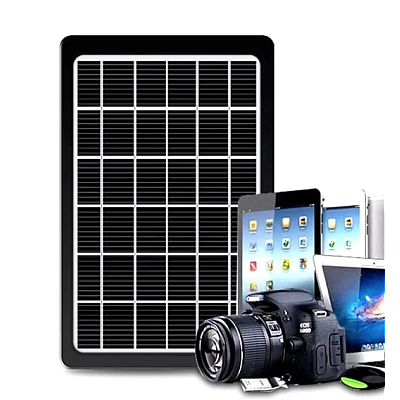 Panou Solar Portabil 8W - Pentru Incarcare Telefon + Diverse dispozitive