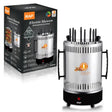 Gratar Electric Vertical RAF, Fara Fum, 1200W, 8 Frigarui Rotative din Otel