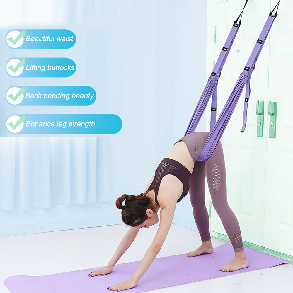 Hamac de Yoga: Adaptabil pentru Terapie, Flexibilitate si Reducere tensiune Musculara