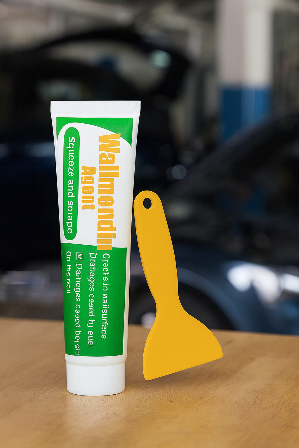 Kit Profesional x3 - pentru Reparatii Minore Pereti, Alb, 250g / Kit