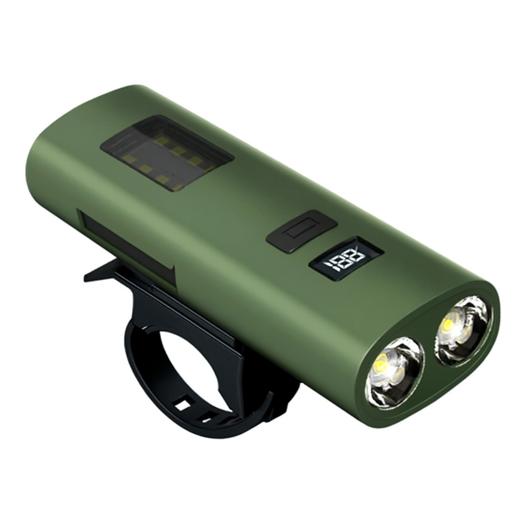 Lanterna Fata Bicicleta Trotineta AjieQaQ, LED 500lm, Baterie Li-Ion 4000 mAh