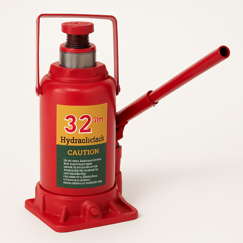 Cric Cilindric Hidraulic Profesional 32 Tone, Greutate 8 Kg