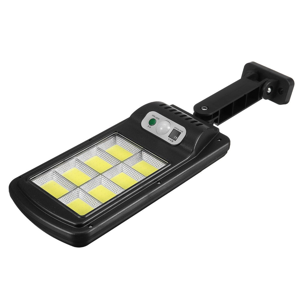 Set 2x Lampa cu Incarcare Solara Jortan, 100W, 160 LED-uri COB, Senzor de Miscare