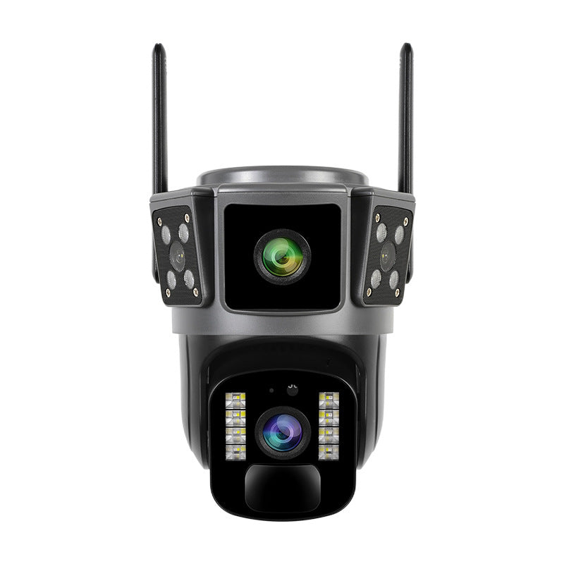 SET 2x Camere Solare 4G Duale, Ultra HD, Night Vision, Audio Bidirectional, O-KAM Pro