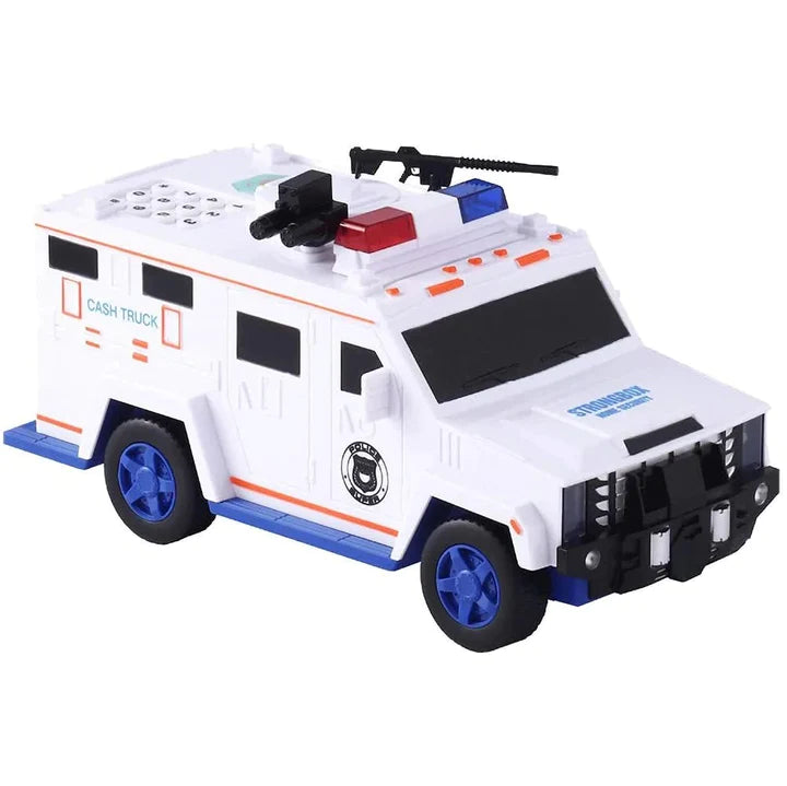 Cash Truck - Pusculita Smart pentru copii, cu Parola si Amprenta