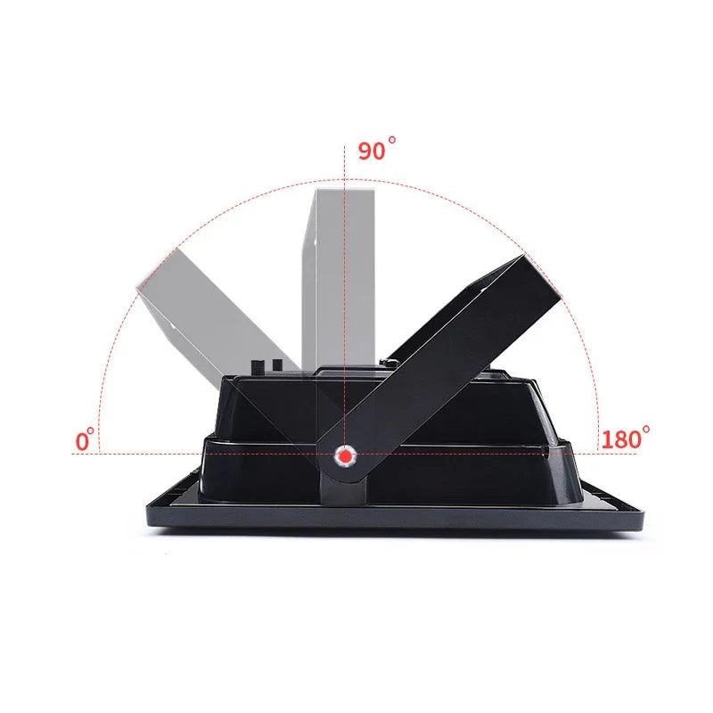 Set 3 Proiectoare Solare Jortan 50W, Panouri Policristaline si Telecomanda, IP65