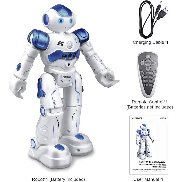 Robot Interactiv Multifunctional pentru Copii – Control Dual, Canta, Danseaza si Preda Informatii Stiintifice