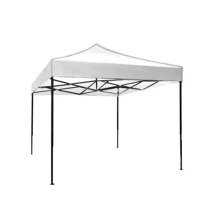Cort Pavilion Pliabil 3x3 m cu Structura Metalica, Prelata Impermeabila si Montare Rapida
