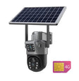 Camera de Supraveghere Duala 4G, 8MP cu Slot de Cartela SIM, Panou Solar, Viziune Nocturna, IP66