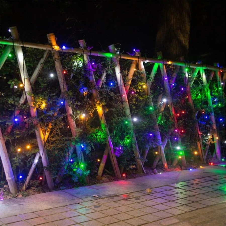 Instalatie de Craciun Rola 50m Lumini LED, Multicolor Protectie Apa, IP 44