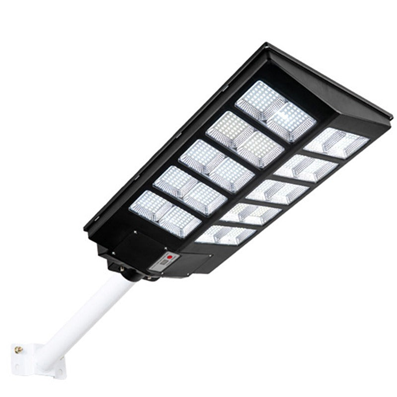 Lampa Solara Dubla, Jortan, cu LED-uri de Ultima Generatie - 1000W/800W/600W - Telecomanda + Picior Metalic Incluse
